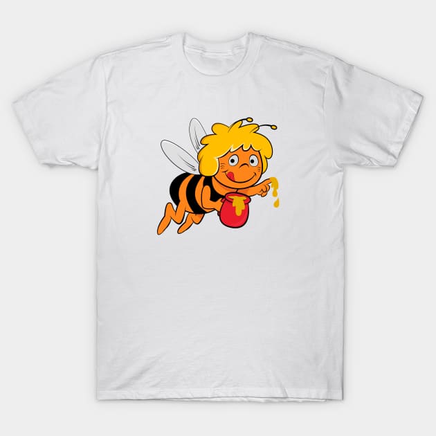 Maya Bee T-Shirt by BLACK RAINBOW